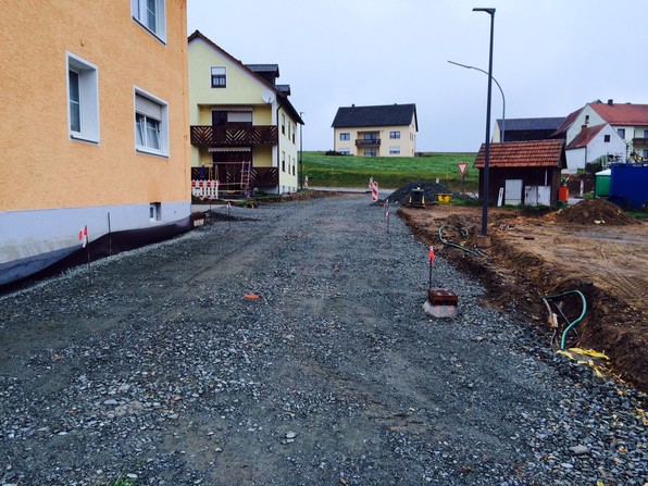 Baufortschritt in Köttlitz am 23.09.2019