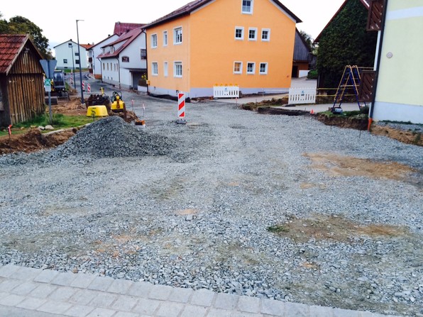 Baufortschritt in Köttlitz am 26.09.2019