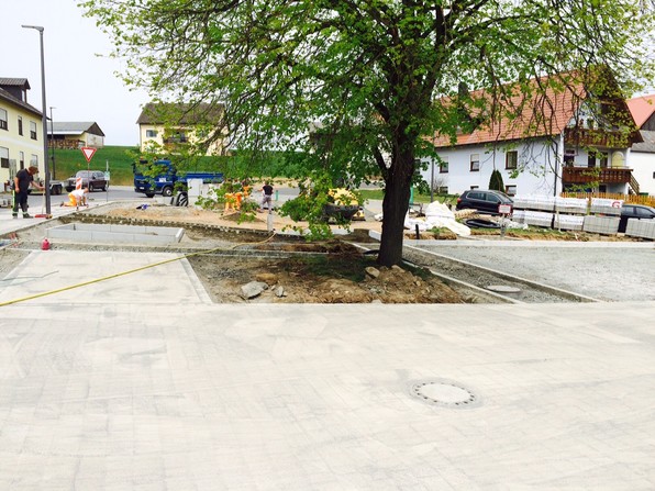 Baufortschritt in Köttlitz am 29.04.2020