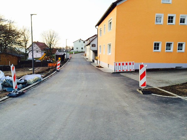 Baufortschritt in Köttlitz am 19.11.2019