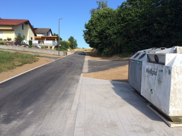 Baufortschritt in Köttlitz am 03.07.2019