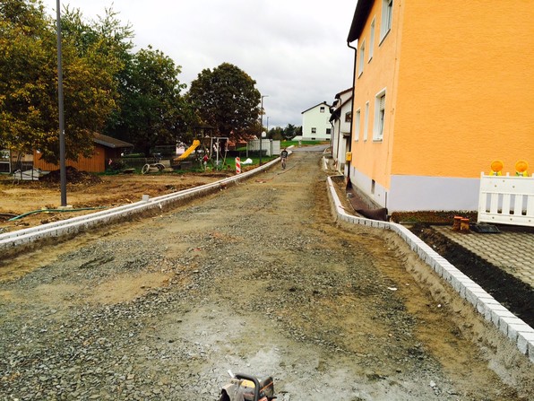 Baufortschritt in Köttlitz am 07.10.2019